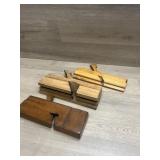 (3) Molding Wood Planes