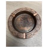 Advertising select Tobacco Ashtray- Copper