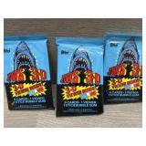 (3) Jaws 3D Collector Card Packs  w/ Viewer
