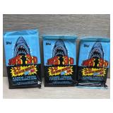 (3) Jaws the Movie 3D Collector Packs w/viewer