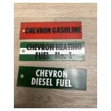 NOS Chevron Tank Markets/ Key Chain