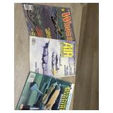 (3) 1980ï¿½s Air/ Flying Magazines
