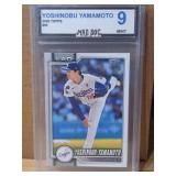 MDG Graded 9 Mint 2026 Topps Yoshinobu Yamamoto
