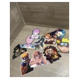 (10) Anime XL Stickers