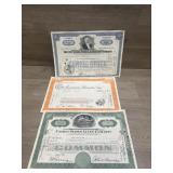 Stock Certificates