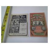 ANTIQUE CLOTHES PAMPHLETS, 1904, CORSETS