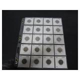 20 UNITED STATES 5 CENT COINS 1968 TO 1977