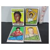 4-1971-72 TOPPS BASEBALL CARDS