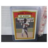 1972-73 TOPPS HANK AARON BASEBALL CARD #300