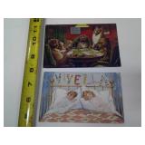 BILLY BOY AND VIYELLA TRADE CARDS