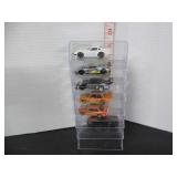 6 HOTWHEELS PREMIUM CARS IN PLASTIC CASES