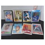LOT OF 8 KEN GRIFFEY SR. BASEBALL CARDS