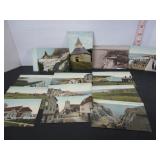 13 OLD MISC. SEAFORD U.K. POSTCARDS