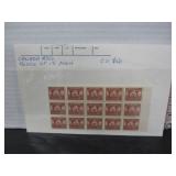 CANADA #256 BLOCK OF 15 MNH 8 CENT STAMPS