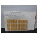 CANADA #220 BLOCK OF 18 VF-MNH 4 CENT STAMPS