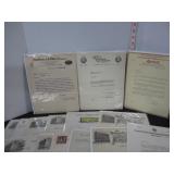 17 EARLY 1900'S MONTREAL MISC. BILLS, RECEIPTS ETC