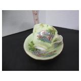 AYNSLEY CUP AND SAUCER