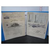 68 OLD BILLS RECEIPTS ADV. ETC. CANADA & USA