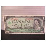 1967 CANADA CENTENNIAL ONE DOLLAR BANK NOTE