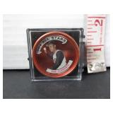 1964 TOPPS BOB CLEMENTE ALL STAR METAL COIN