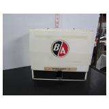VINTAGE BA METAL GAS STATION PAPER TOWEL DISPENSER