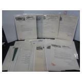 35 EARLY 1900'S MISC. TORONTO BILLS, RECEIPTS ETC.
