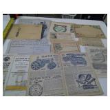 ANTIQUE ADVERTISING EPHEMERA