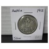 1912 SILVER AUSTRIA 2 COR. COIN