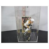 MARIO LEMIEUX HOCKEY XMAS FIGURE WITH CARD IN CASE