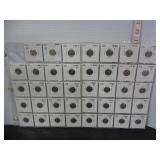 39 UNITED STATES 10 CENT COINS 1965 TO 1985