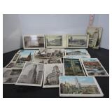 65 OLD MISC. NEW YORK CITY POSTCARDS