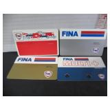 4 OLD FINA GAS-OIL CREDIT CARDS