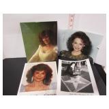 4 ORIGINAL AUTOGRAPHED PHOTOS