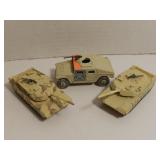 VINTAGE DESERT STORM DIECAST MINIATURES