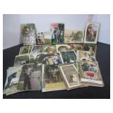 50 MISC. LOVE-ROMANCE POSTCARDS