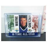 LTD.ED. GRETZKY 1997 16 TIME ALL STAR JUMBO CARD