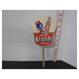 VINTAGE ORANGE CRUSH-CRUSHY SODA ADV. FAN