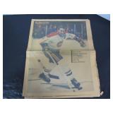 1971 JEAN BELIVEAU 'A TRIBUTE' MONTREAL STAR MAG.