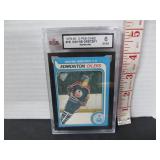 1979-80 WAYNE GRETZKY GRADED ROOKIE CARD OPC