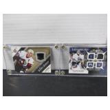 2 AUTHENTIC GAME WORN JERSEY CARDS