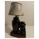 VINTAGE 1950'S CERAMIC TABLE LIGHTER
