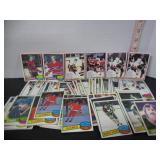 100-1980-81 OPC HOCKEY CARDS LAFLEUR, ROBINSON ETC