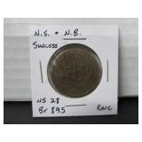 RARE N.S. & N.B. SUCCESS COIN NS 28 BR 895