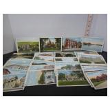50 OLD MISC. NEW YORK POSTCARDS