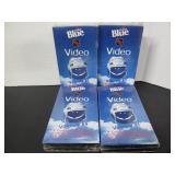 4 SEALED VHS LABATT BLUE HOCKEY VIDEOS