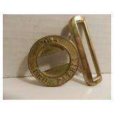 VINTAGE ROYAL CANADIAN ARM SERVICE BELT BUCKLE