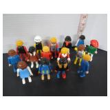 15-1974 GEOBRA 1ST GENERATION PLAYMOBIL FIGURES
