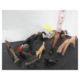 1974 GEOBRA 1ST GENERATION PLAYMOBIL HORSES ETC.