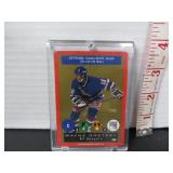 1996 GRETZKY PLAYOFF ONE ON ONE CHALLENGE CARD