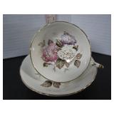 BEAUTIFUL PARAGON HYDRANGEA PATTERN CUP & SAUCER